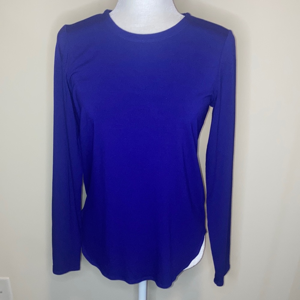 NWT Eileen Fisher Venus Crew Neck Top S